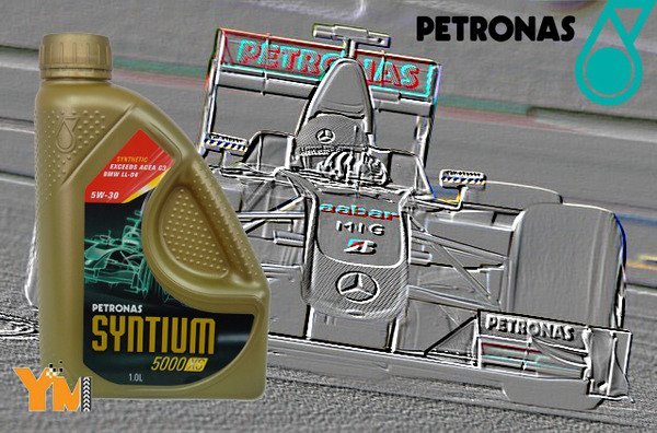 PETRONAS F1賓士車隊 賽車級機油 5W30 特價560 另有0W40 10W60 5W40 10W40 (selenia shell tnt agip 可參考)