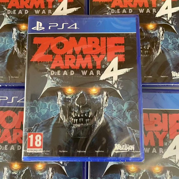 全新未拆封索尼PS4游戲 狙擊精英 僵尸軍團部隊4 Zomb10