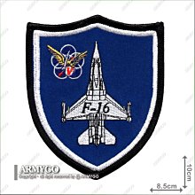 【ARMYGO】空軍F-16機種章(第5聯隊)(藍色版)