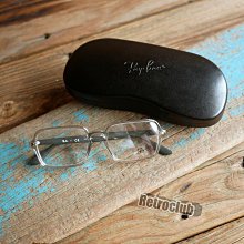 週日結標 Retro CLUB【一元起標】【全新】美國品牌 RAY BAN RB7198方形鏡框 透明鏡架 光學眼鏡 E24154