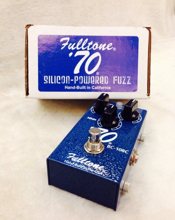 立昇樂器 Fulltone 70-BC Fuzz 經典 美國手工 單顆破音效果器 原廠代理公司貨