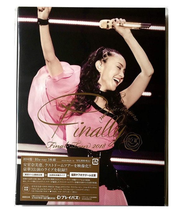 セル版 DVD 安室奈美恵 / namie amuro Final Tour 2018 Finally / 初回生産限定版 / 5枚組 / ed692