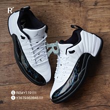 R’代購 Air Jordan 12 Low 25 Years In China 黑白 Taxi DO8726-100