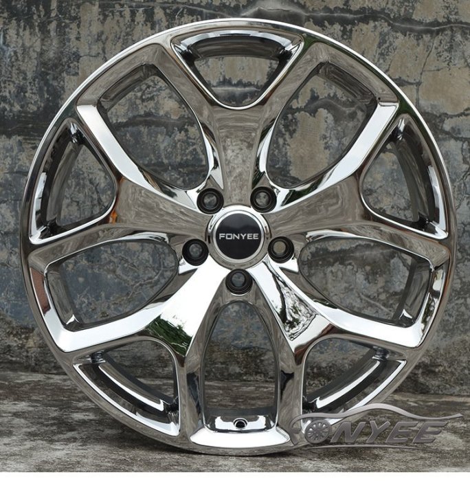 20寸汽車輪轂改裝鋁合金鋼圈輪輞適用克萊斯勒300C大捷龍電鍍風翼---請詢價