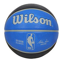 WILSON NBA城市系列-獨行俠-橡膠籃球#7(室外 7號球 威爾森「WZ4024207XB7」≡排汗專家≡