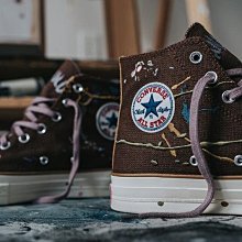 南◇2021 6月 Bandulu x Converse Chuck 1970S 潑墨塗鴉油漆 咖啡色 169909C