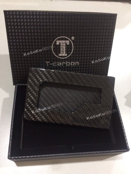 T-carbon碳纖維 時尚造型碳纖維 名片盒 名片夾 手推式名片盒 卡夾 碳纖名片盒