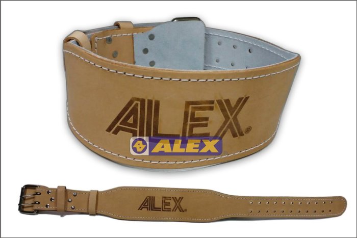 【斯伯特】ALEX 丹力 A-35 牛皮腰帶 重訓腰帶 硬舉 深蹲 腰帶 保護腰部 M號 31-41腰適用