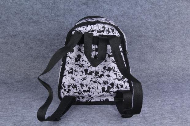 Lesportsac x Disney 黑白米奇 迷你雙肩後背包 7418 降落傘防水