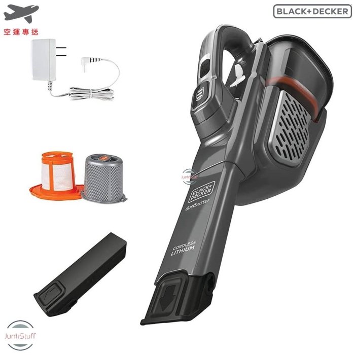 BLACK+DECKER HHVK415B01 美國百工百得 手提無線充電式 吸塵器 16V強效鋰電池 輕量寵物汽車用品