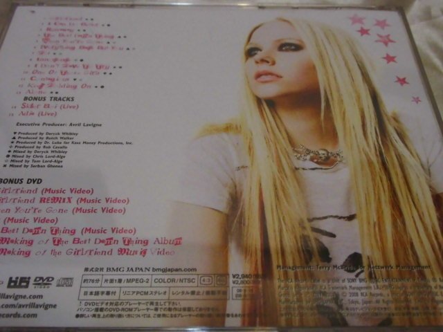 Avril Lavigne 艾薇兒 -- Best Damn Thing 美麗壞東西 限量日本版 CD+DVD