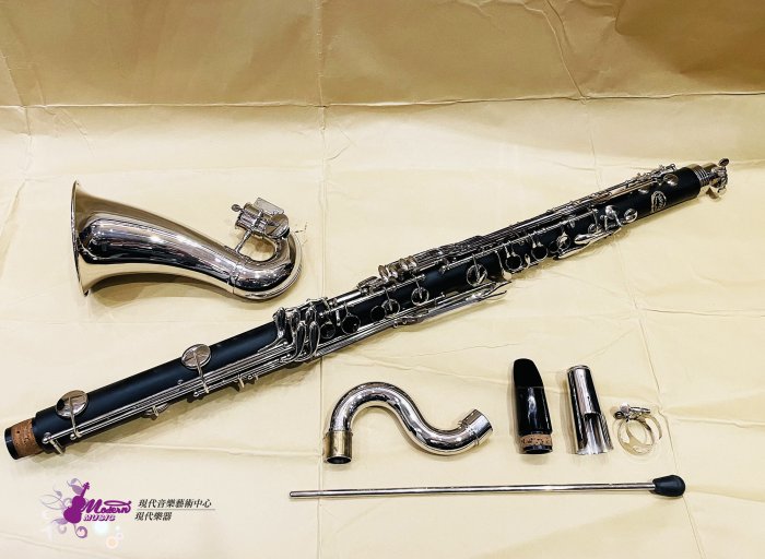 【現代樂器】已售出！9成新二手 中古Jupiter JCL-673 Bass Clarinet 低音豎笛 低音單簧管