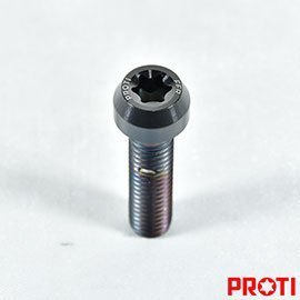 [屏東-晟信二輪]PROTI 鍛造鈦合金螺絲 M8L30-DFF02-BK 適用:M8x30mm DUCATI 前叉輪軸