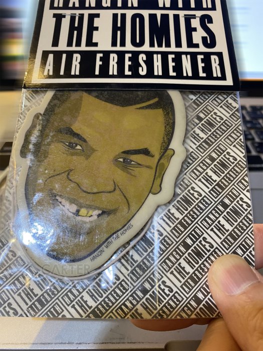 Hanging with the homie air freshener 傳奇拳擊手Mike Tyson 汽車香片
