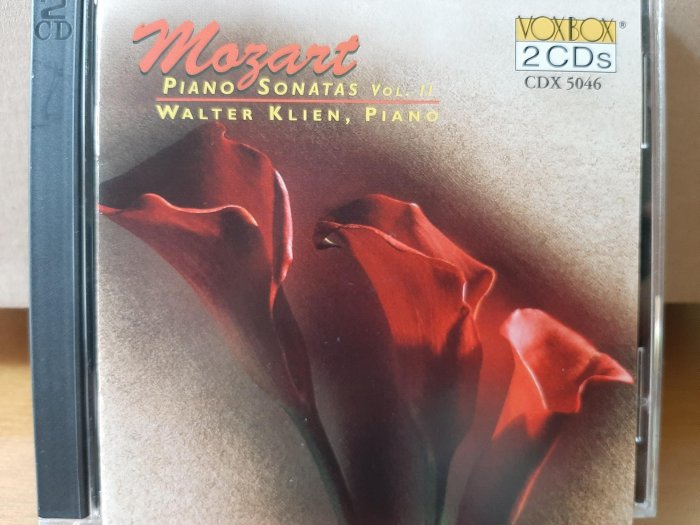 Walter Klien Mozart Piano Sonatas Vol 1 And 2 華爾特·克萊恩鋼琴，彈奏莫扎特 鋼琴奏鳴曲及幻想曲