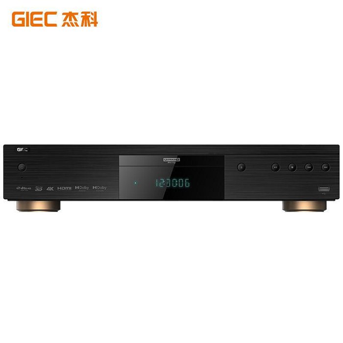 giec傑科bdp-g5700真4k uhd藍光插放機高清播放器dvd光碟機