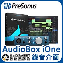 數位黑膠兔【 PreSonus AudioBox iOne 錄音介面 】錄音室 podcast USB 錄音 播客 DJ