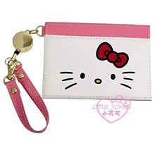 ♥小花花日本精品♥Hello Kitty 伸縮票夾 名牌夾~2