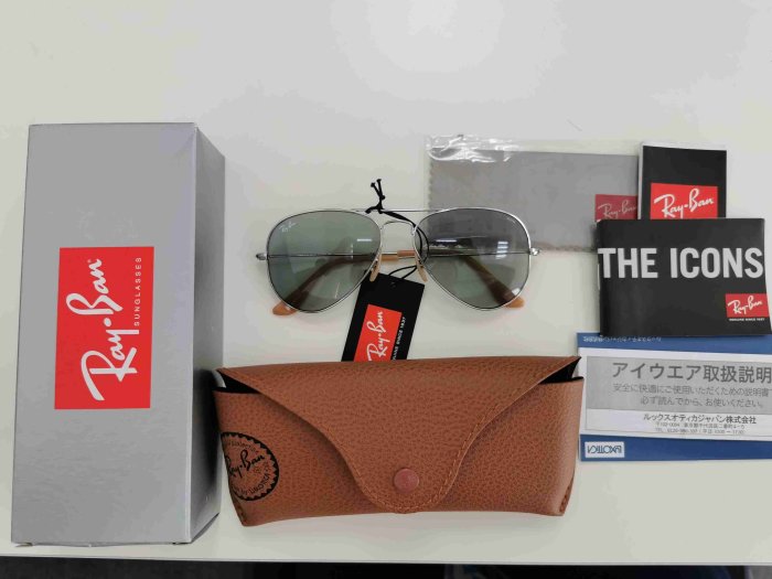 RAY BAN 雷朋 飛行眼鏡 太陽眼鏡 墨鏡 RB3025 9065/I5 變色調光鏡片 類似木村拓哉限量款