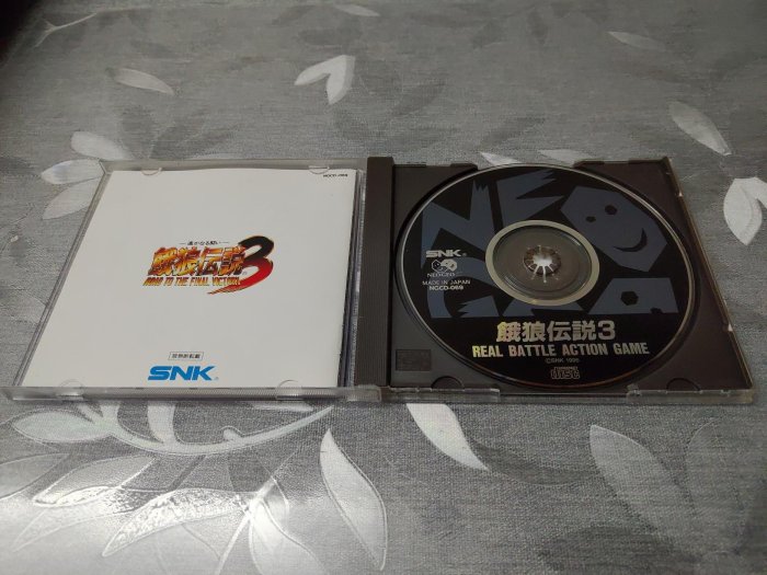 SNK NEOGEO SNK CD 餓狼傳說3 (編號6) | Yahoo奇摩拍賣