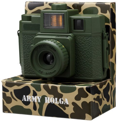 日本Superheadz Army Holga 120CFN-X Lomo Style 軍綠機身四色閃