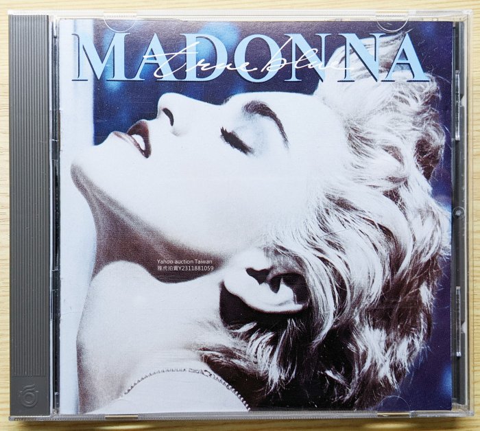 台版CD！Madonna 瑪丹娜 True Blue 真實的憂鬱 La Isla Bonita Live To Tell