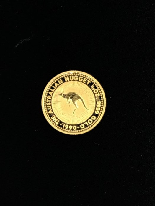 【GoldenCOSI】1990 澳洲袋鼠金幣1/10oz (0.83錢)(已售出)