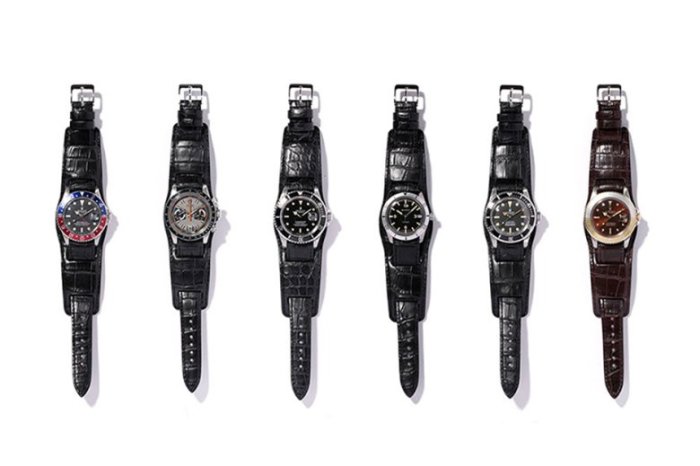 割引売上NEIGHBORHOOD LEATHER EMB WATCH BAND 時計