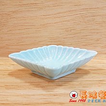 *~ 長鴻餐具~*日本製 3"淺藍菱形菊缽  (促銷價) 07800583  現貨+預購