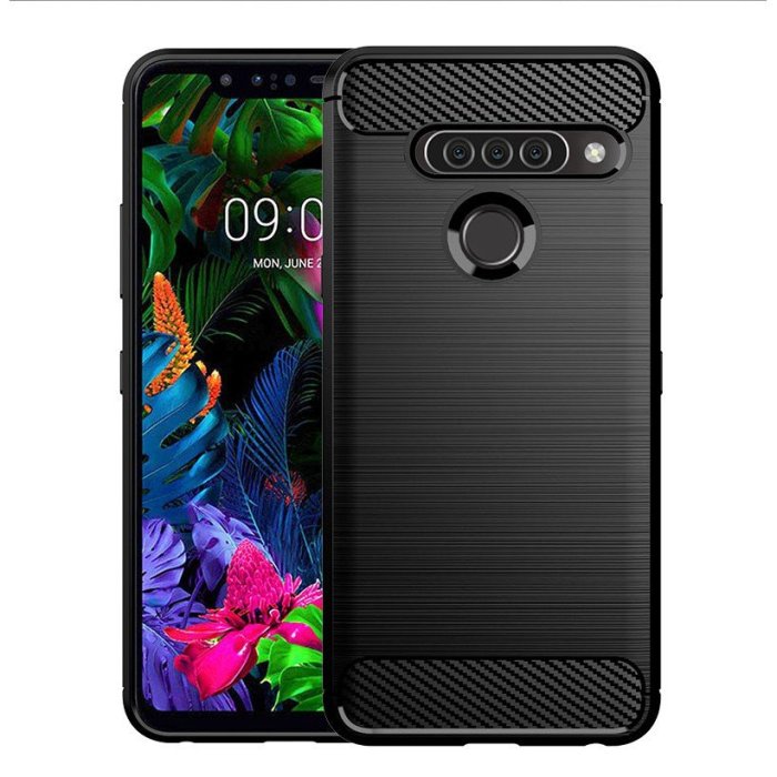 LG手機殼 手機殼LG G6 G7 Plus ThinQ One G8 G8S ThinQ G8X碳纖維手機套 手機保護殼