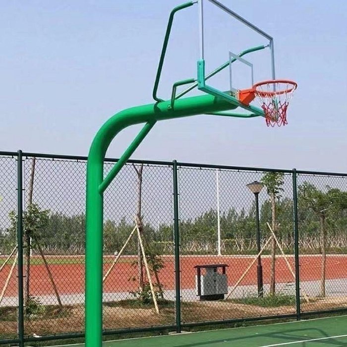 【熱賣精選】戶外成人標準籃球架固定式移動式學校家用訓練比賽室外