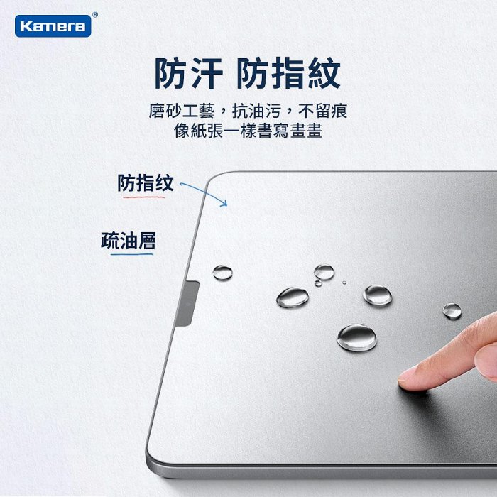 Kamera For iPad Pro 11吋 Air4/5 10.9吋 9H鋼化玻璃 疏水疏油 保護貼 類紙膜繪圖膜