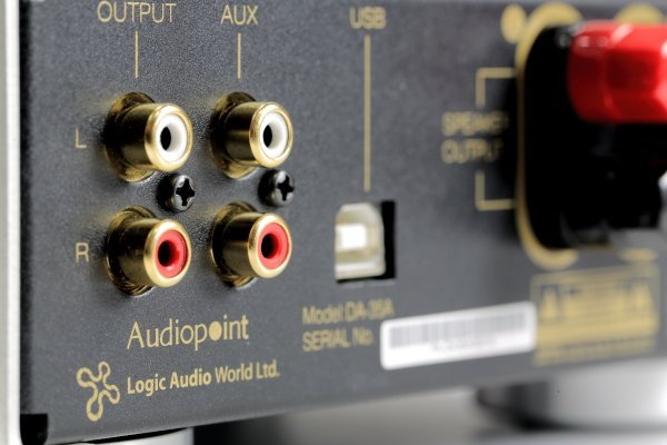 【促銷】美國AudiopointDA-35A數位D類直驅60W擴大機+英國wharfedale經典QUARTZ書架型喇叭