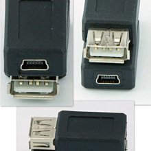 怪機絲 YP-10-003-5 單眼Notbook 監看用 USB母轉mini USB母 USB轉T型口USB母轉T型母 兩個80