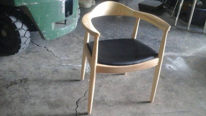 【晴品戶外休閒傢俱館】Hans J.Wegner The Chair大牛角椅 復刻版餐椅 造型餐椅 休閒椅