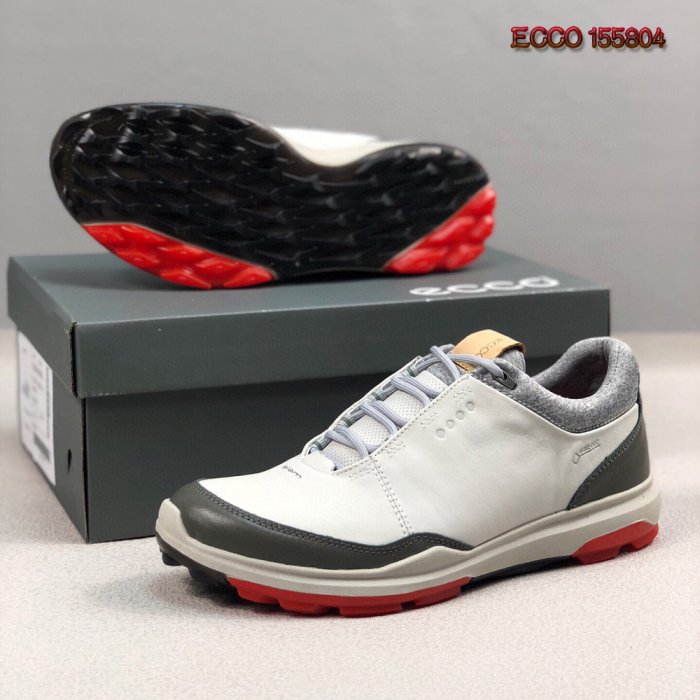 ~ECCO GOLF BIOM 3 高爾夫球鞋 GOLF男鞋 ECCO休閒鞋 頂級皮革 防水 舒適 防滑 155804