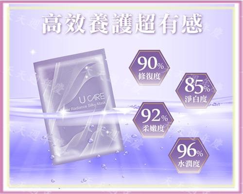 亮白看的見 u care 左旋C23.8 絲光面膜 蒙娜麗莎絲光嫩白面膜