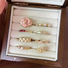 My fit guys 推薦 設計款 輕奢 小眾 戒指 質感 珍珠 琺琅 飾品 首飾 8款 預購