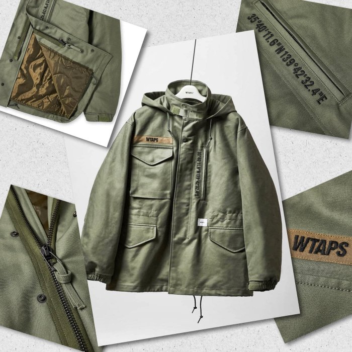 【希望商店】【✔寄賣商品】WTAPS WSFM JACKET 20AW 連帽 軍裝 夾克 外套