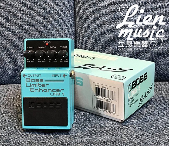 『立恩樂器 效果器專賣』公司貨保固 BOSS LMB-3 Bass Limiter Enhancer LMB3 效果器