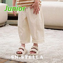 JS~JM ♥褲子(天然布料色) SNSTELLA-2 24夏季 SNS240520-041『韓爸有衣正韓國童裝』~預購