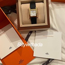 Hermès  Heure H 黑金 30mm 中號戴起來超有型 台灣櫃上近14萬找我們只要8萬多~^^