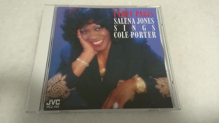 SALENA JONES SINGS COLE PORTER I LOVE PARIS 經典爵士女伶發燒錄音日本JVC高價版無ifpi片況如新經典爵士曲目