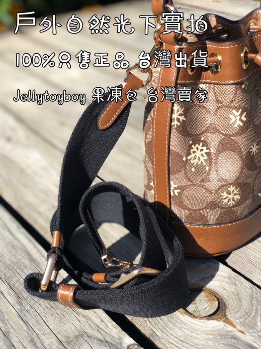 Coach DEMPSEY 15 雪花 CE587 SNOWFLAKE 現貨 限量 迷你LV款水桶包 折扣款 全新正品