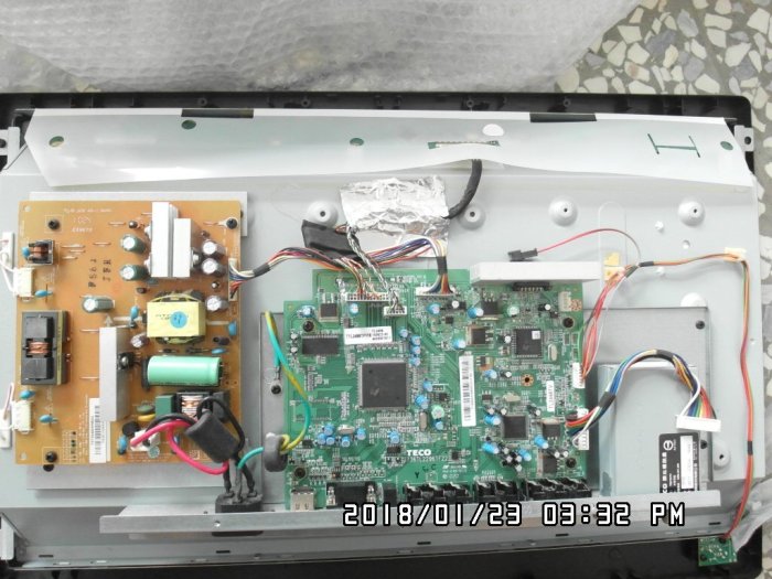 東元 TECO TL2498TV 24吋 LCD TV 液晶電視 面板故障 零件機拆賣 100元起