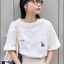 SaNDoN x『MLB』夏季設計口袋立體刺繡短TEE 240507