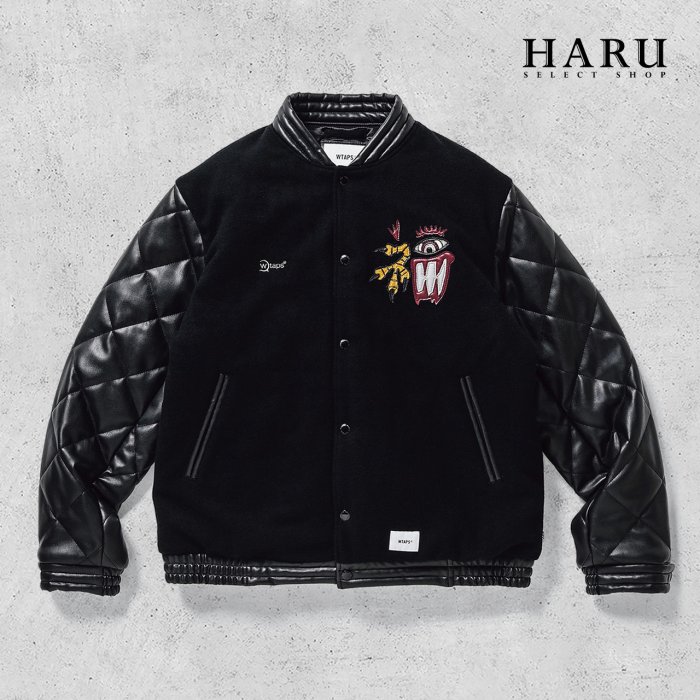 現貨在台☆HAru☆ WTAPS 20FW CANAL JACKET WONY.MOSSER 皮袖閃電骷髏 ...