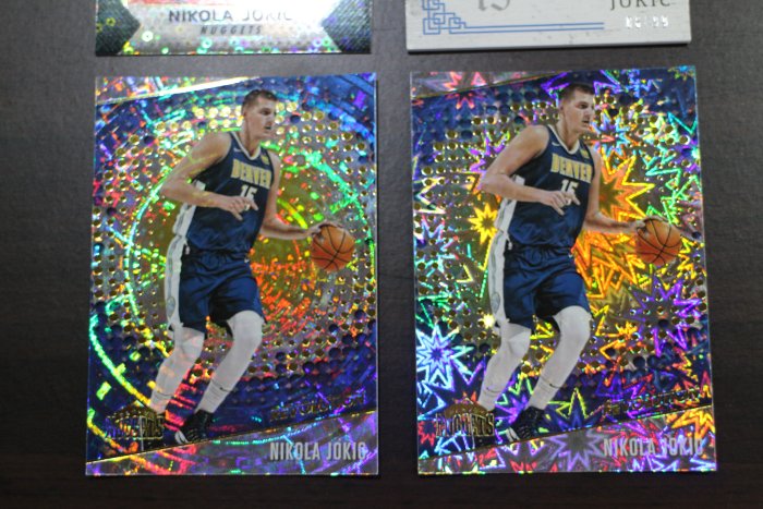 Nikola Jokic 金塊中鋒~特卡3/Revolution/Prizm Silver/限量99張球衣卡~LOT4~