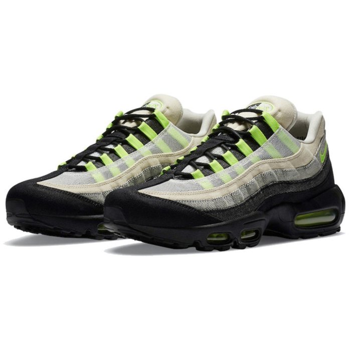 【正品】全新 Denham x Nike Air Max 95 DD9519-001黑白綠 牛仔 預購潮鞋