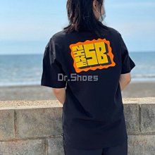 【Dr.Shoes 】Nike SB 黑色 滑板 印花 寬鬆 運動休閒 短袖 短T 男裝 DJ4873-010